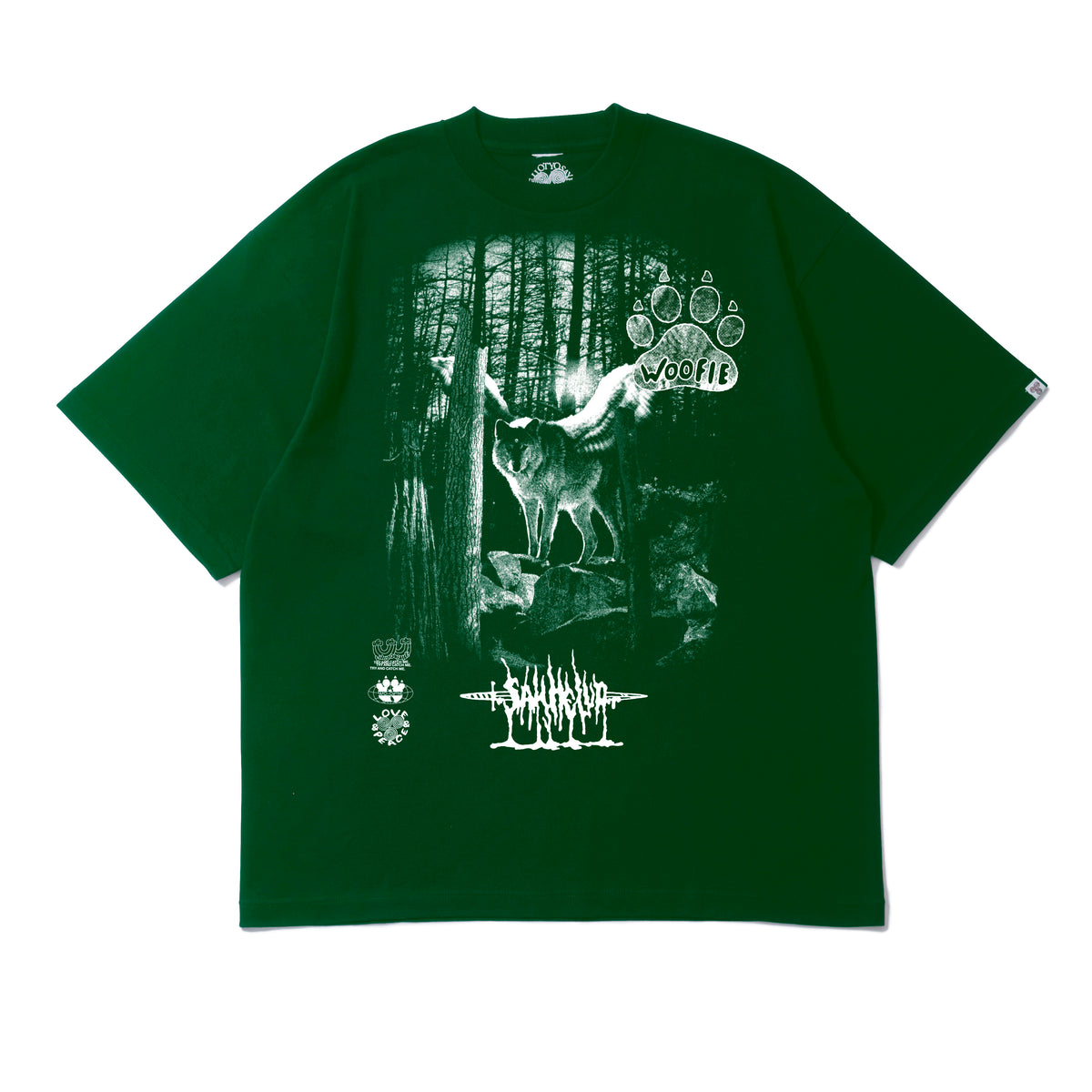SOULFLY Tシャツ Lサイズ 深緑 Soulfly / ソウルフライ - LOGO Tシャツ (グリーン) | Tシャツ