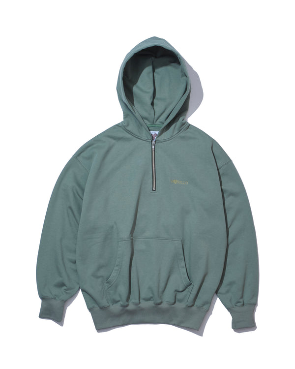 Slap Logo Harf-Zip Hoodie